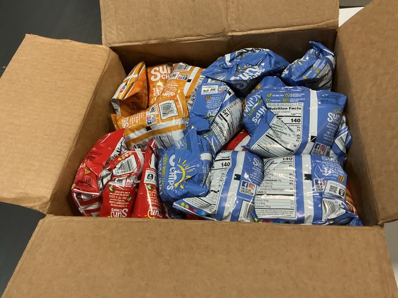 Condition photo showing Good Condition for (By Sep 9 2025)SunChips 100% Whole Grain Chips, Variety Pack, 1 oz Bags, Pack of 40, No Artificial Flavors, Colors Variety Pack 40 Count (Pack of 1)