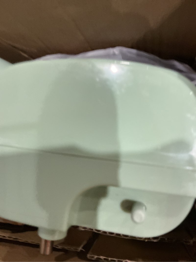 Condition photo showing As Is for bella electric can opener and knife sharpener, removable cutting lever, cord storage, stainless steel blade, sage electric sage