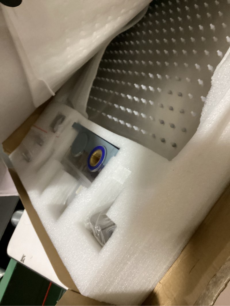 Condition photo showing Good Condition for Aolemi Ceiling Mount Shower System Rain Shower Head with Handheld Spray High Pressure Shower Faucet Set Rough-in Valve Shower Trim Kit Included Bathroom Brushed Nickel 16 Inch Ceiling Shower Head