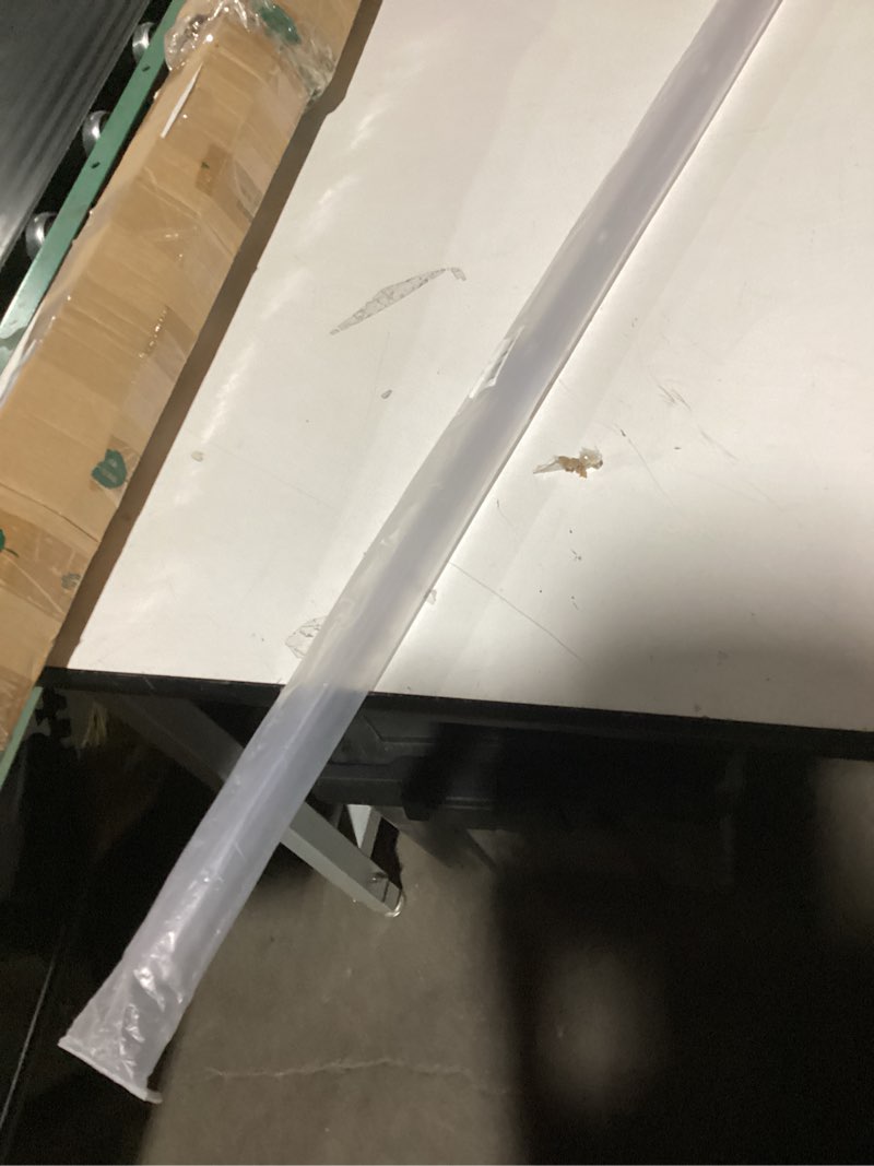 Condition photo showing New/Like New for 2-Pack iBath Shower Door Bottom Seal, Fit 5/16"(8mm) Glass Thick, Ultra Clear Frameles Glass Door Sweep Strips Stop Shower Leaks, Length 39"(992mm) Glass Door Seal Strip. 5/16" Glass Thick