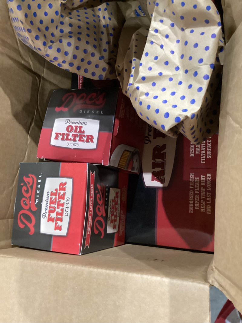 Doc's Diesel Filter Set DGF429+D11878+DPA11888 | Compatible with Chevrolet/GMC 6.6L Duramax 2500HD, 