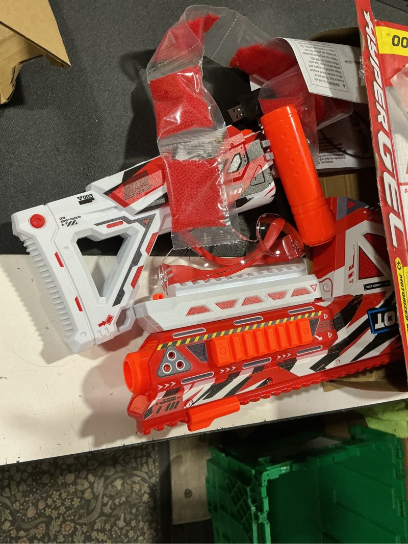 Condition photo showing Good Condition for xshot hyper gel hpg-700 motorized blaster (20,000 pellets) outdoor blaster by zuru for ages 14+