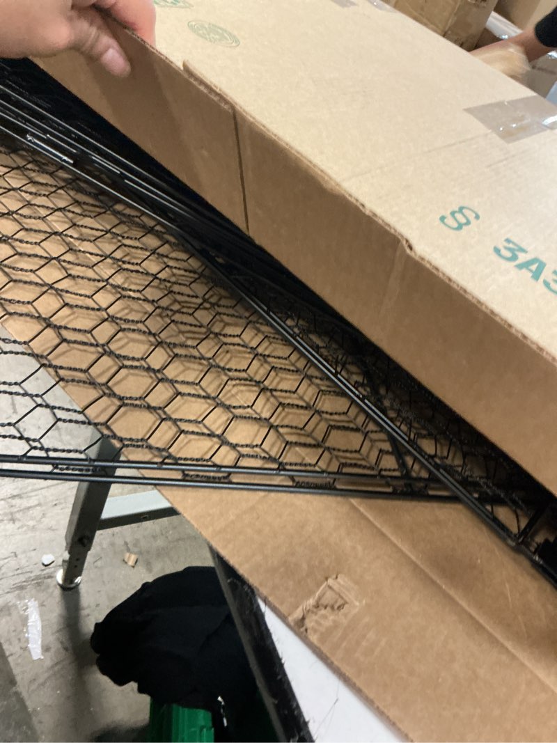 Condition photo showing Good Condition for decoroca 4x2ft chicken wire plant protectors - crop cage with flip-top&10 ground stakes, outdoor plant protection cage keep animals out of your vegetable garden - suitable for 4x2ft raised garden bed 4x2ft chicken wire cage