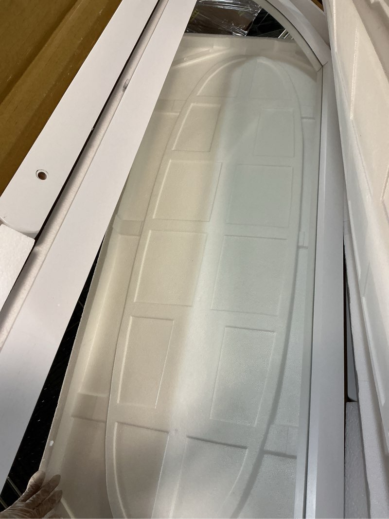 Condition photo showing Good Condition for proman products barrington cheval mirror, white