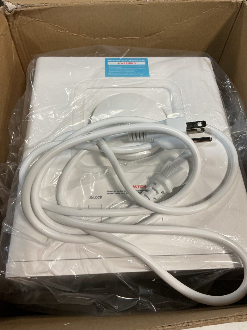 Condition photo showing Good Condition for Stainless Steel Humidifier, 3L Warm Mist Humidifier, Easy Clean with Warm Steam Humidifier, Healthy Air Mist Humidifiers for Bedroom Living Room, with Sleep Mode and Auto-off Setting 3LWhite
