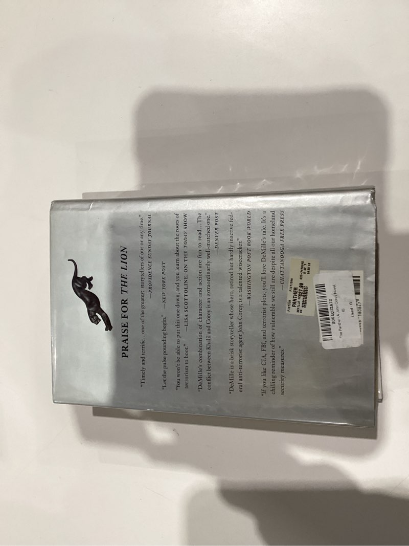 Condition photo showing Good Condition for The Panther (A John Corey Novel, 6)