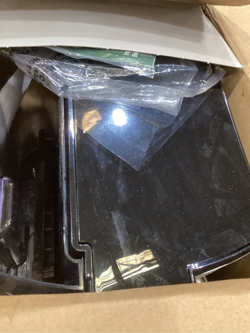 Condition photo showing As Is for cuisinart coffee maker, 12 cup programmable drip, dcc-3000p1, black modern coffeemaker