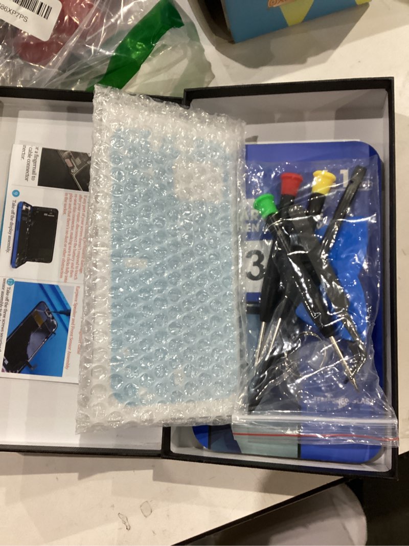 Condition photo showing Good Condition for for iPhone 13 Screen Replacement (Model A2482,A2631,A2633,A2634,A2635), 6.1 inch 3D Touch LCD Display Digitizer Frame Assembly with Repair Tools 6.1" for iPhone 13