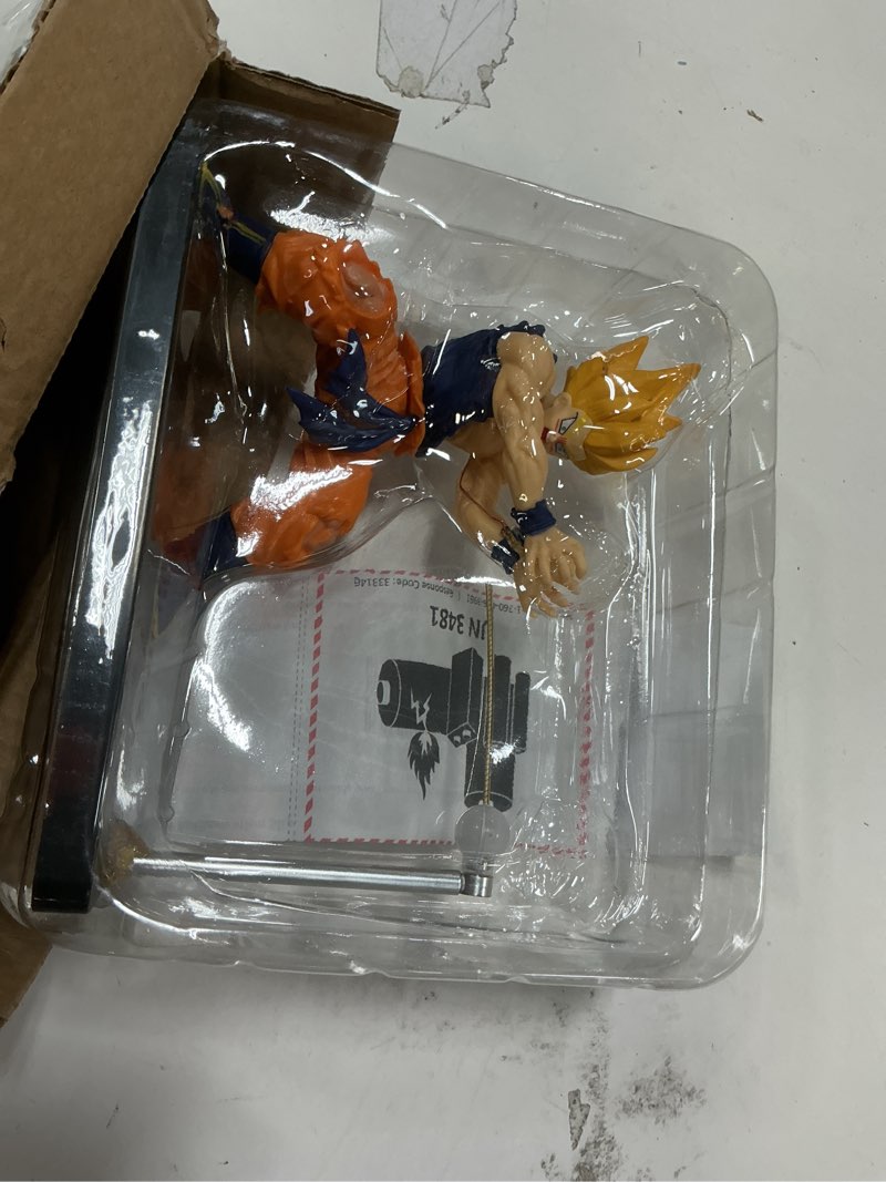 Condition photo showing Good Condition for Super Saiyan Night Light, LED Wave Effect, Magnetic Display Stand Blue