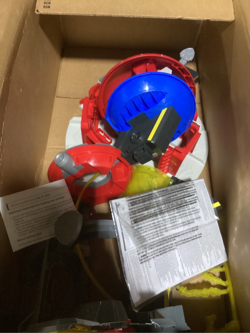 Condition photo showing As Is for Paw Patrol, Mighty Lookout Tower with 4 Exclusive Bonus Action Figures, Toy Car, Lights and Sounds (Amazon Exclusive), Kids Toys for Ages 3 and up