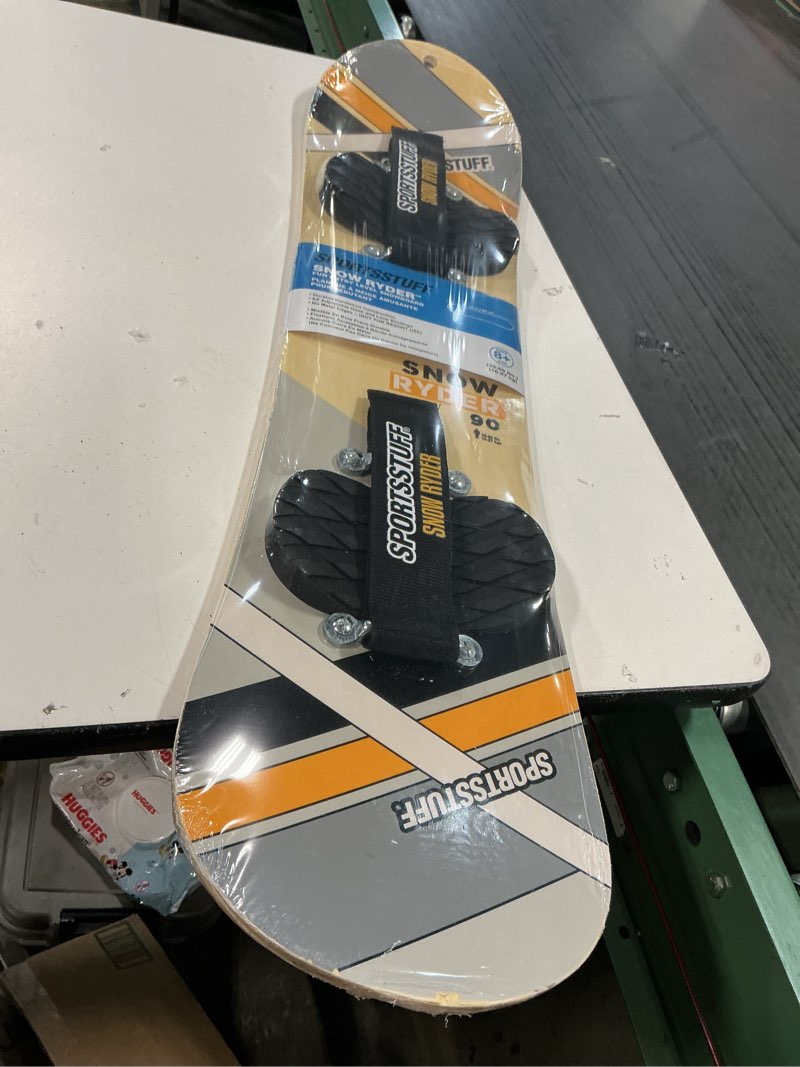 Condition photo showing Good Condition for SportsStuff Snow Ryder Hardwood Snowboard, Beginner's Wood Snowboard, Multiple Sizes/Colors Snow Ryder 90cm