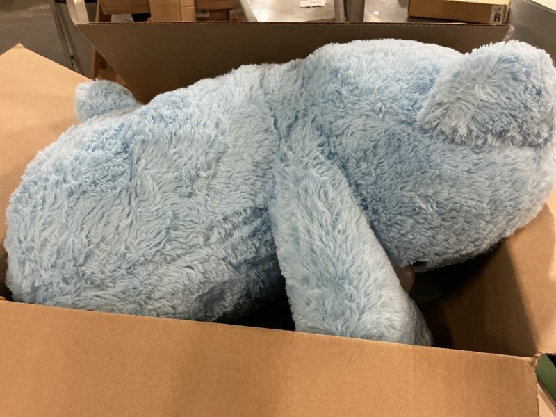 Condition photo showing Good Condition for maogolan giant 47" teddy bear stuffed animal, cuddly large blue teddy bear plush toy for girlfriend 