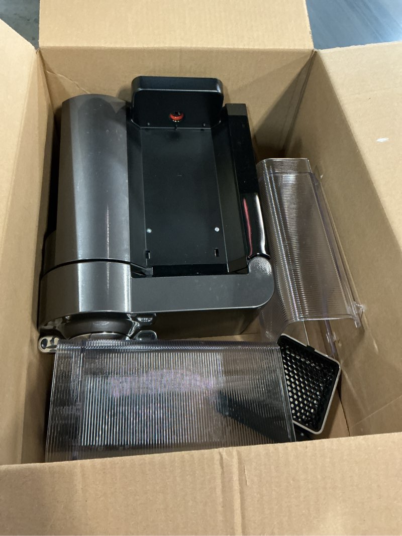 Condition photo showing As Is for Nespresso Vertuo Coffee and Espresso Maker by De'Longhi, Titan Machine Only Graphite Metal