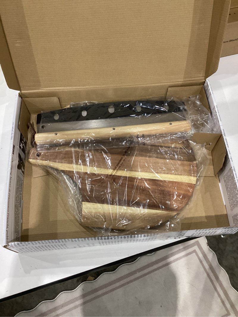 Condition photo showing Good Condition for Easy Clean, Non Stick Ceramic Pizza Stone - Pizza Stones for Grill with Handles, Pizza Peel, Pizza Cutter, Dough Tool - Bread Baking Stone - 15 inch Ceramic Pizza Pan - Pizza Oven Accessories Kit Black Ceramic Pizza Stone, Peel & Cutter