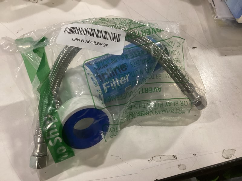 Condition photo showing Good Condition for Campbell Ultrafiltration+ Inline Under Sink Filter Kit – Made in USA - High flow: 2.2 GPM. Removes up to 99% of Over 1,000 Harmful Contaminants Including: PFAS, PFOA, and PFAS - NSF 42/53 Certified