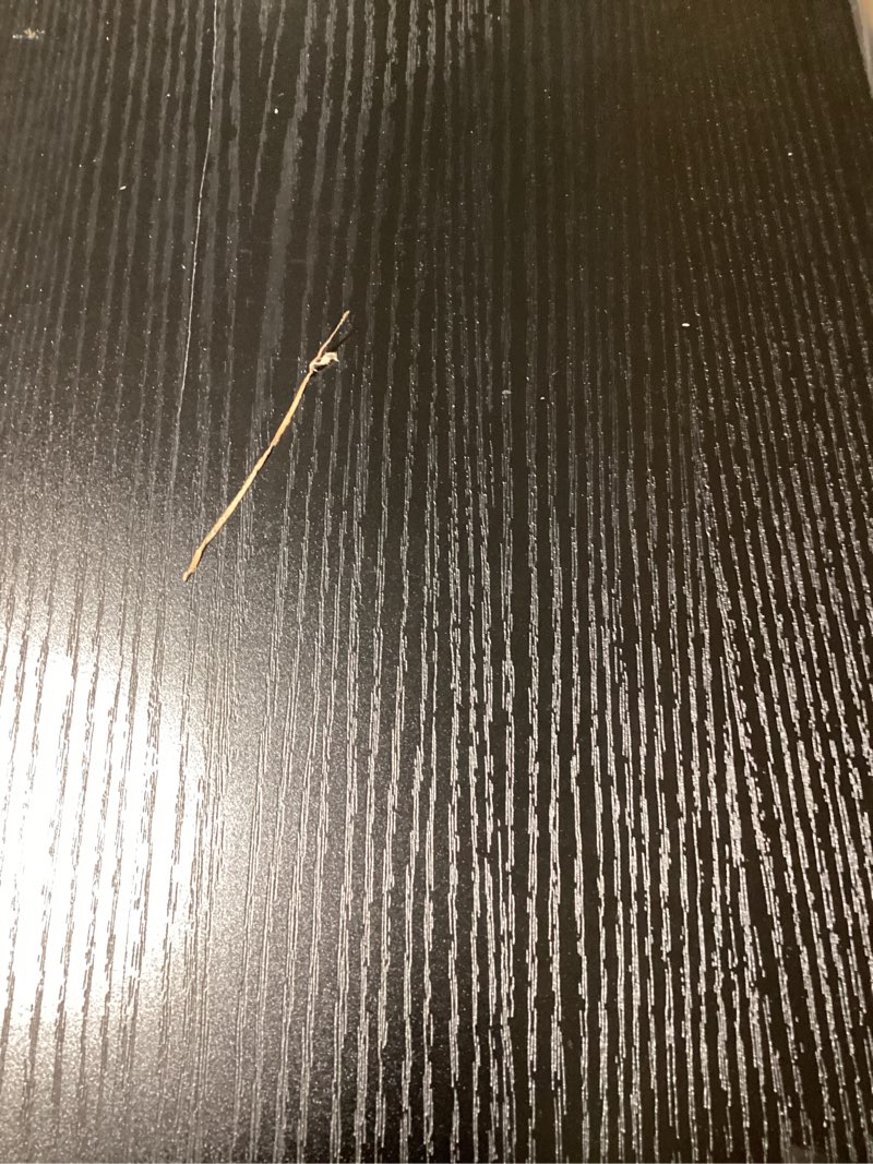 Condition photo showing New/Like New for SRIWATANA Side Table, End Table, Vintage C-Shaped Couch Table for Sofa Laptop Coffee Snack, Black