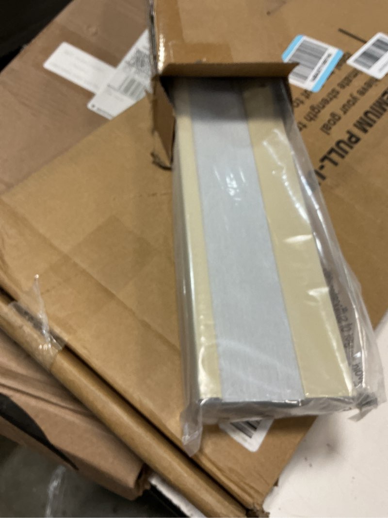 Condition photo showing New/Like New for lazblinds cordless cellular shades, blackout privacy honeycomb shades for home, thermal insulation noise reduction blinds for windows, 25'' w x 64'' h, cream blackout-cream 25'' w x 64'' h