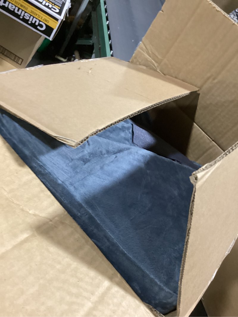 Condition photo showing Good Condition for lunix lx5 4pcs orthopedic bed wedge pillow set with washable cover, after surgery memory foam support, oeko-tex certified, comfort for sleep and recovery, with hot/cold pack & vacuum bags, stone navy