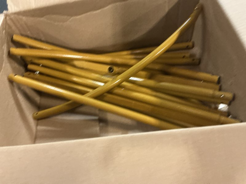 Condition photo showing As Is for Metal Arch 7.2FT Backdrop Stand,Balloon Arch Stand for Wedding Ceremony, Birthday Party,Banquet Decoration,Baby Shower, Graduations and Garden Decor?6FT,6.6FT,7.2FT