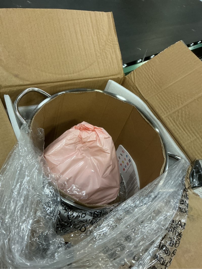 Condition photo showing New/Like New for Canning Pot-Canning supplies starter kit, Stainless Steel Canning Tool Kits Set for Beginners, Water bath canner with rack for canning VICAN-SET