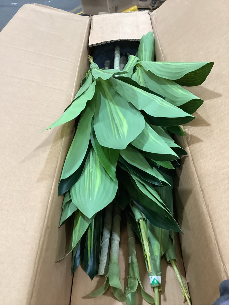 Condition photo showing Good Condition for 6ft dracaena plant artificial tree fake tropical floor plants potted (real touch) artificial silk tree leaf faux trees black tall planter for home office living room indoor outdoor decor?1pack? 1 6ft