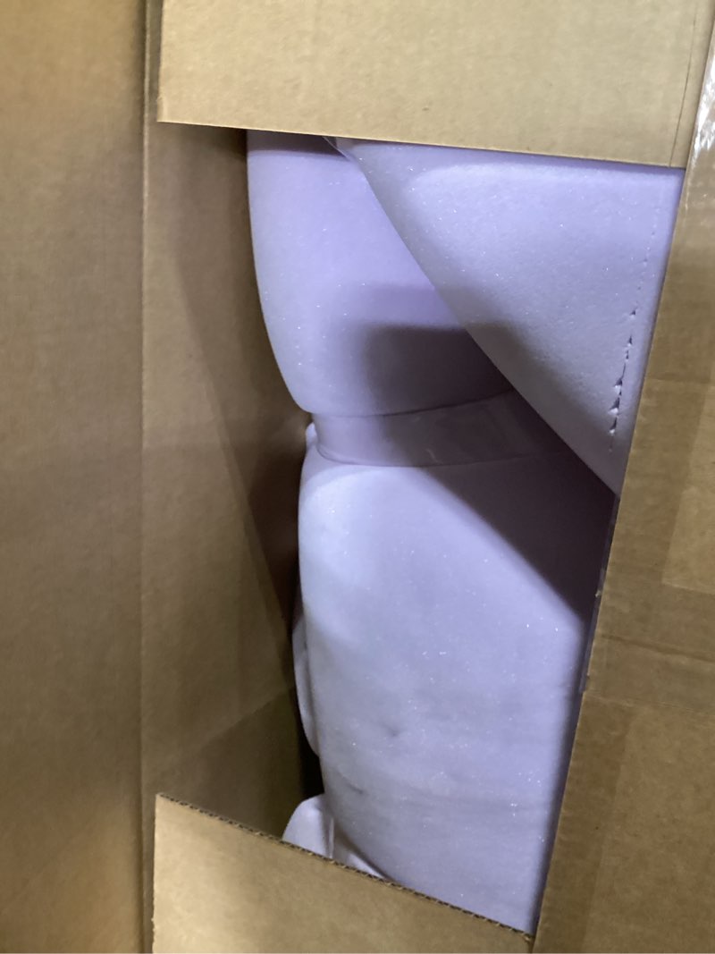 Condition photo showing New/Like New for 3 Inch Egg Crate Full Memory Foam Mattress Topper, Lavender Scent Gel Infused Foam Mattress Topper for Pressure Relief, CertiPUR-US Certified Full Bed Topper, Purple, 54"×75"