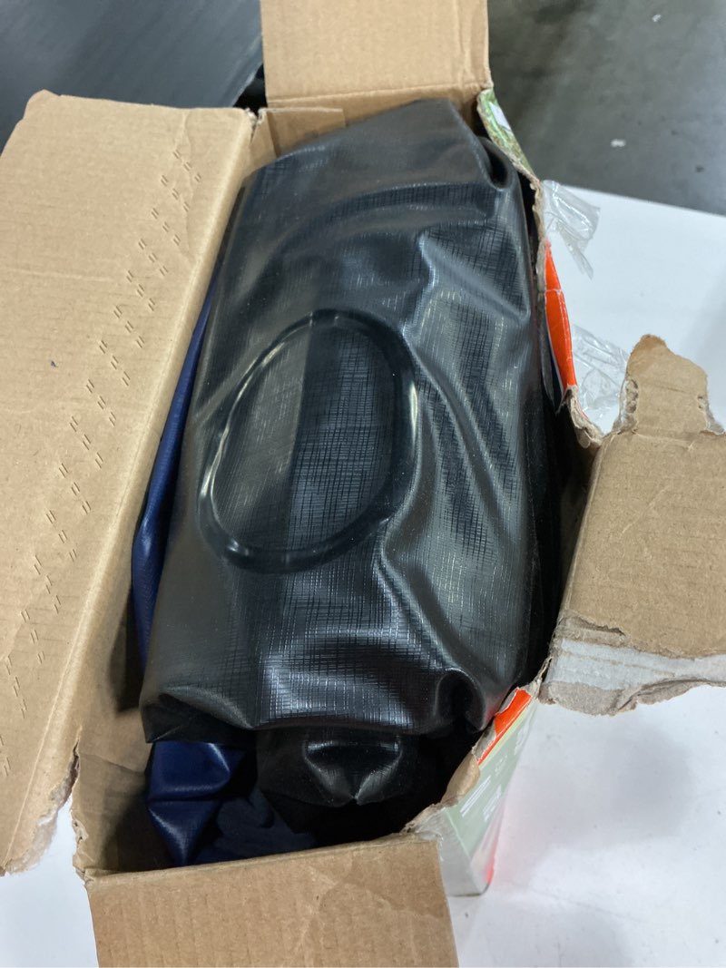 Condition photo showing As Is for ozark trail 10" full airbed mattress antimicrobial coating pump not included