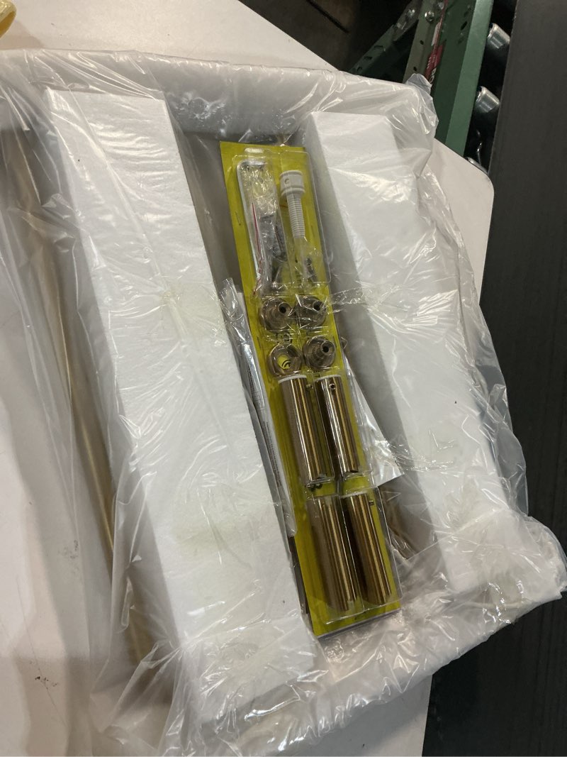 Condition photo showing Good Condition for Towel Warmers for Bathroom, Wall Mounted Hot Towel Racks, Heated Towel Drying Rack with Timer & Temperature Multi-Level Adjustable (4 Bars Brushed Gold, Hardwired) 4 Bars Brushed Gold Hardwired