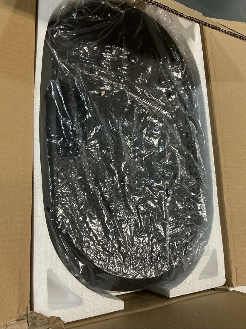 Condition photo showing Good Condition for vibration plate exercise machine, vibrating fitness platform for lymphatic drainage, full body shaker workout equipment, bluetooth power shaping vibrate plate, board sport for home exercise gym black