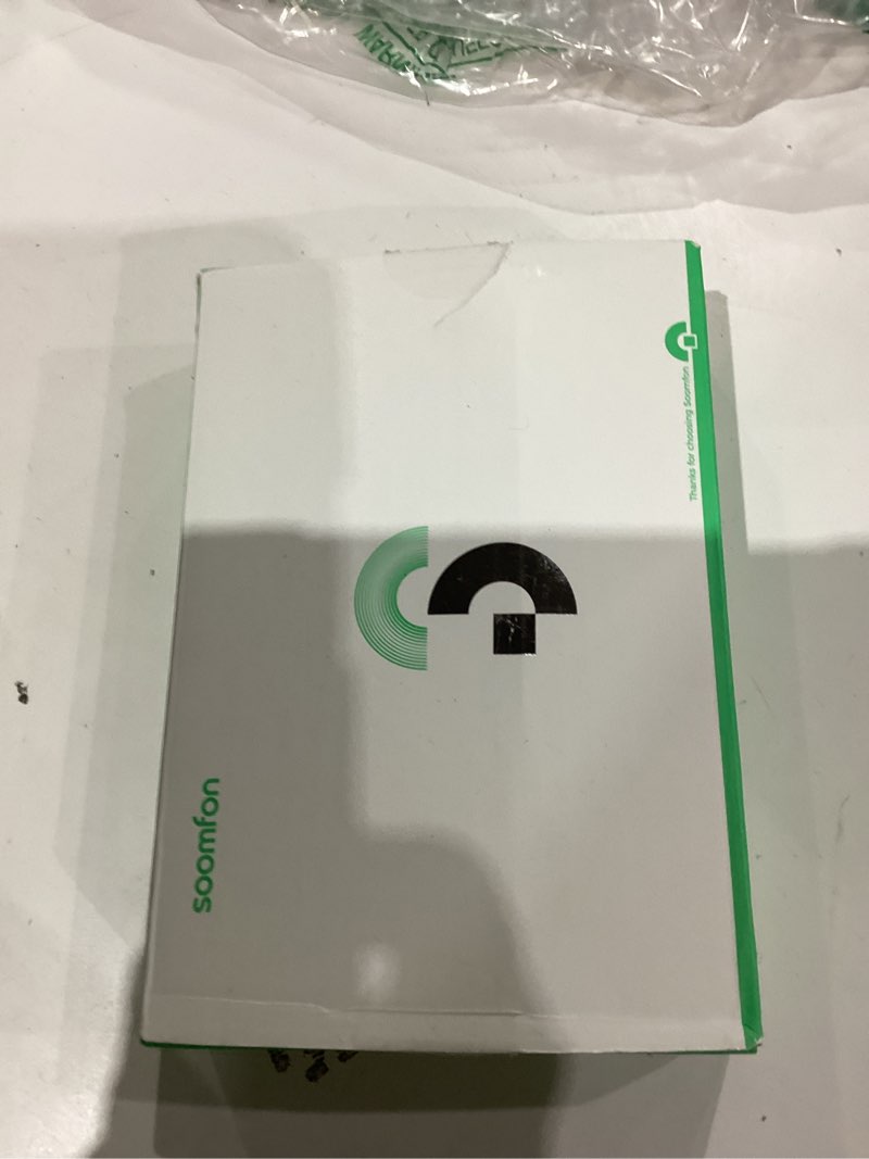 Condition photo showing As Is for SOOMFON Bluetooth Transmitter for TV 3-in-1 Bluetooth 5.0 Transmitter Receiver for TV to 2 Headphones with LCD Display Adjustable Volume, Optical AUX RCA Bypass for Home Stereo Speaker