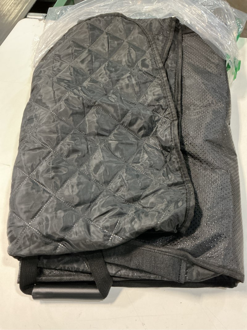 Condition photo showing Good Condition for URPOWER Dog Car Seat Cover for Pets 100% Waterproof Seat Cover Hammock 600D Heavy Duty Scratch Proof Nonslip Durable Soft Back Seat Covers for Cars Trucks and SUVs A-Black with Orange Standard (54" W x 58" L)