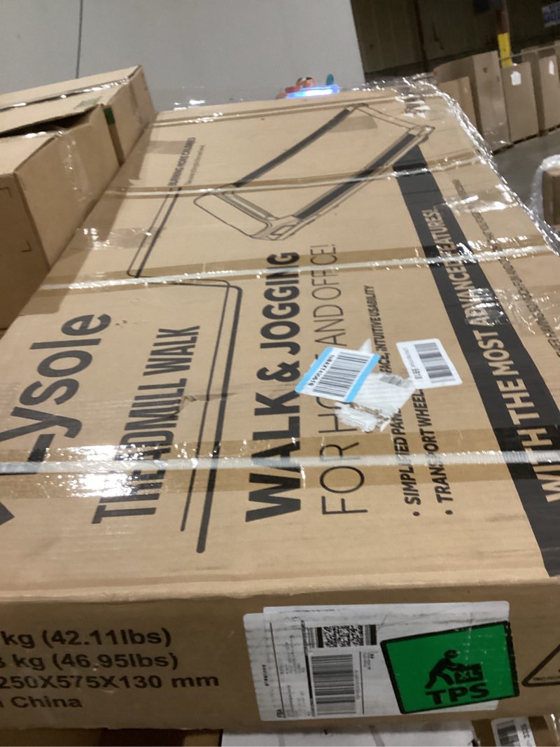 Condition photo showing Good Condition for Walking Pad Treadmill with Incline,Treadmills for Home and Office,340 Lb Capacity,4 in 1 Portable Under Desk Treadmill with Remote Control,Large LED Display Black orange