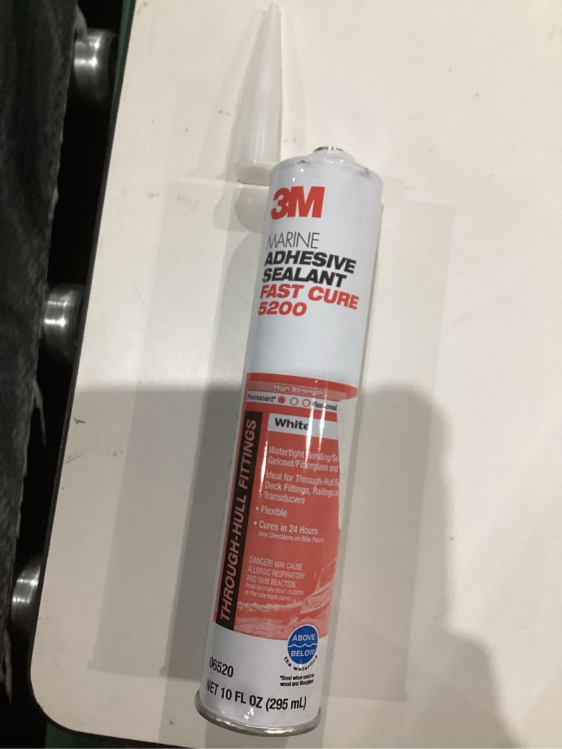 Condition photo showing New/Like New for 3M 06520 Marine Sealant Wht