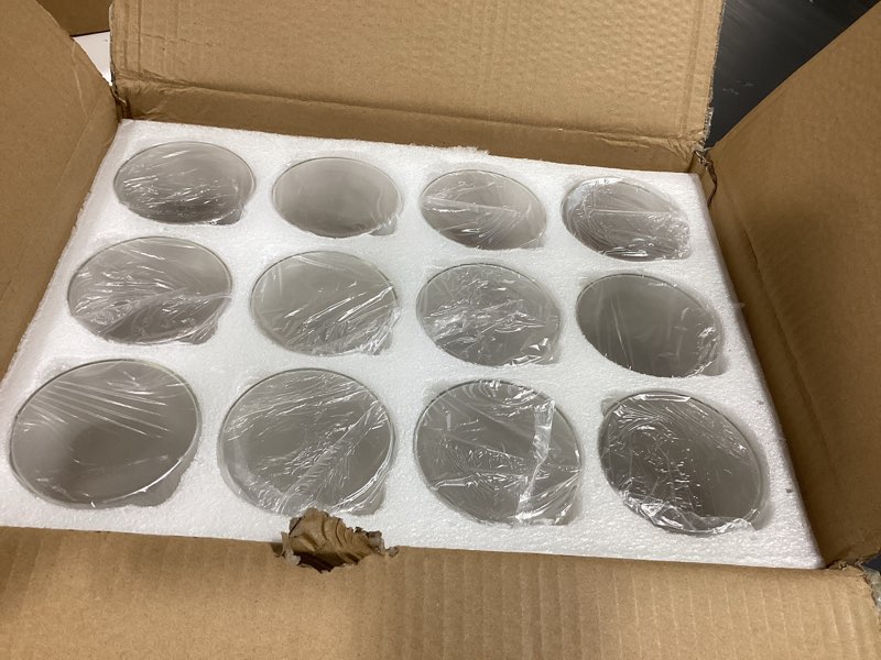 Condition photo showing New/Like New for tbwind 12pcs glass cylinder vases 8 inch tall clear flower vases for centerpieces wedding decoration, hurricane floating candle holder for party table home decor 12 pack 8 inch