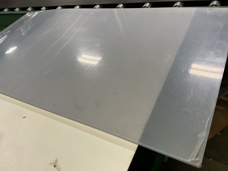 Condition photo showing Good Condition for kinlink 24x48 plexiglass sheets 1/8 inch thick, 3mm clear pet large acrylic sheets plastic sheet for diy project, craft, table top, picture frame, acrylic sign and wedding invitation 5 pack 24x48 5