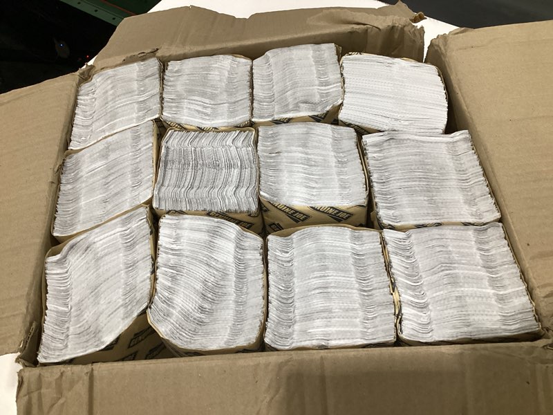 Genuine Joe C-Fold Hand Towels, 1-Ply, 10" x 13", 2400 Sheets/Pack, 12 Count