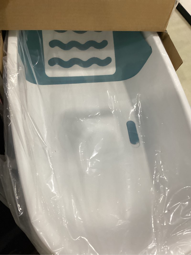 Condition photo showing Good Condition for the first years 4-in-1 reclining baby bathtub - adjustable recline for custom comfort for newborn to toddler - all-in-1 baby bath seat adjusts as baby grows - ages 0 to 24 months