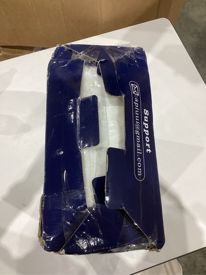 Condition photo showing As Is for IUUI Electric Heated Blanket Throw 50''x60'',Luxury Faux Rabbit Fur Heating Throw Blankets,Fast Heating with 1/2/4/6/8/10 Hours,Overheat Protection, Quick Heating, Memory Function, Gift-Ready Design White Throw 50" x 60"