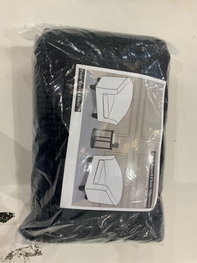 Lellen Club Chair Slipcover with Seat Cushion Cover - Round Barrel Chair Slipcovers & Tub Chair Cove