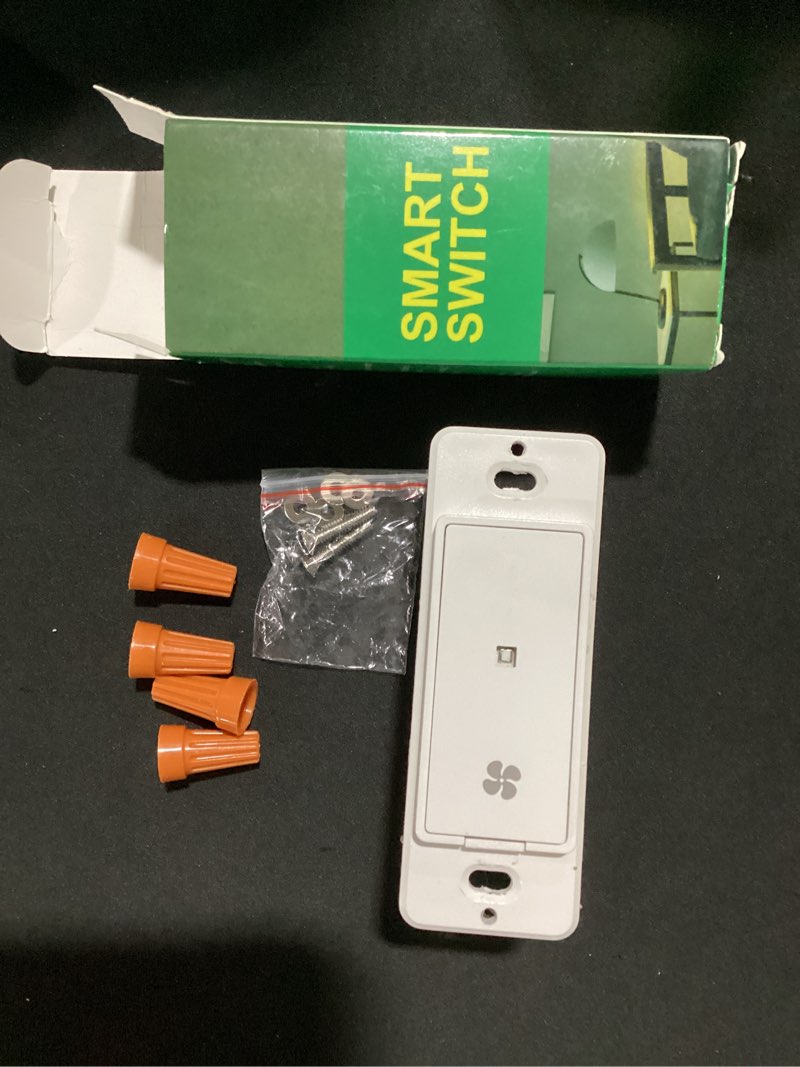 Condition photo showing New/Like New for smart humidity sensor switch for bathroom fan by martin jerry | tasmota with esp8285 2.4g wifi chip, fan control for home assistant | smart home devices via mqtt