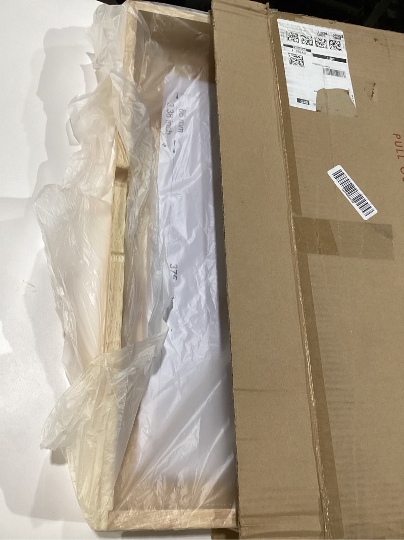 Condition photo showing As Is for Sikarou Pull Out Cabinet Organizer,Heavy-Duty Slide Out Shelf, Wood and Wire Basket, Pull Out Drawer for for Kitchen Under Sink Space, Pantry, Bathroom, 2 Tie 14 * 21 in 2-TIE 14*21 WM, SIMILAR TO STOCK PHOTO 