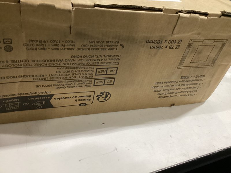 HUANUO Single Monitor Mount, 13 to 32 Inch Monitor Arm, Adjustable Monitor Stand, Vesa Mount with Cl