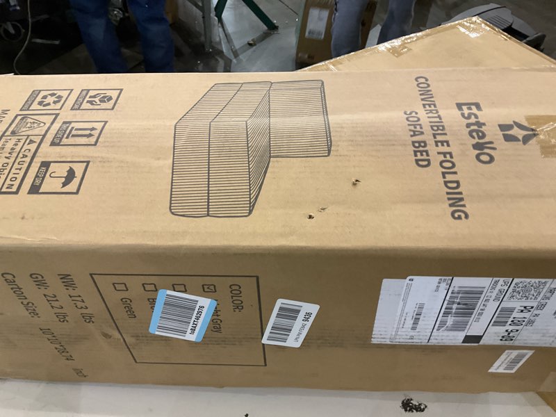 Convertable folding sofa bed