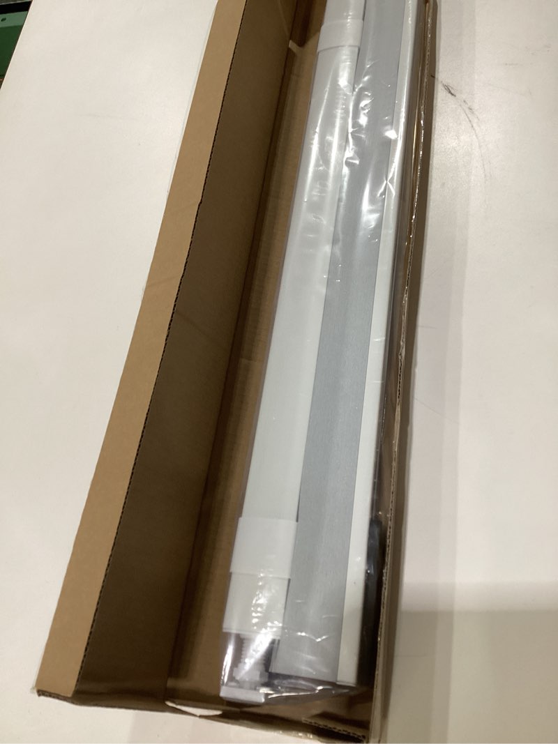 Condition photo showing New/Like New for LazBlinds No Tools No Drill Cordless Cellular Shades, Blackout Light Blocking Honeycomb Shades for Home, Thermal Insulation Blinds for Windows, 29" W x 64" H, White Blackout-white 29" W x 64" H