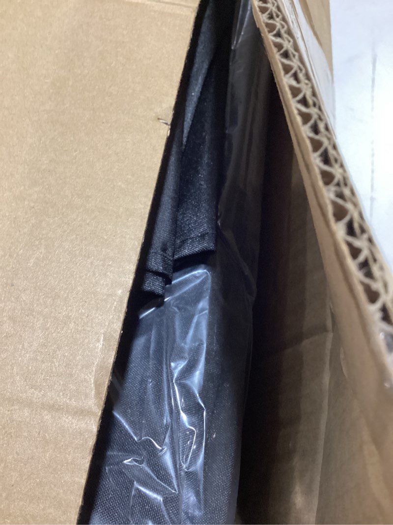 Condition photo showing Good Condition for kokorona 4 panel room divider, 6ft tall rolling privacy screen with lockable wheels, folding wall dividers portable room divider for room separation, included - cover strips, black, 88''w x 70''h 4 panel-88"w black