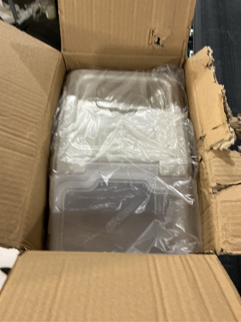 Condition photo showing New/Like New for aqxreight Rice Storage Container with Measuring Cup Airtight Thickened PP Plastic Rice Bin for Kitchen Multifunctional Food Storage Container for Rice Flour Grains and Dry Goods 22lb