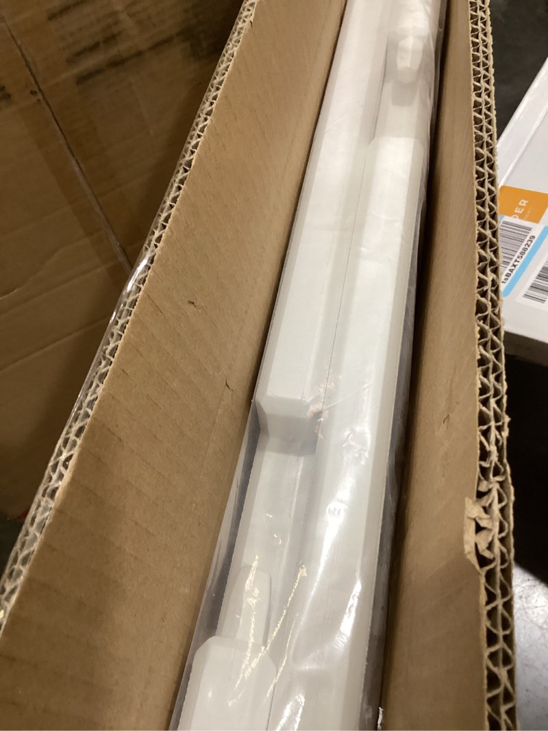 Condition photo showing Good Condition for clear acrylic dog playpen 2 pcs, 2 panels, includes 1 gate & 1 panel, white white 2 panels - 24 in