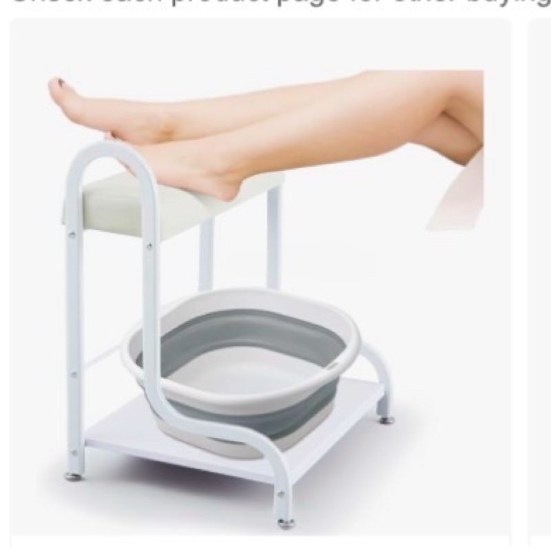 geelin pedicure cart foot bath trolley portable trolley for foot rest manicure massage pedicure stoo