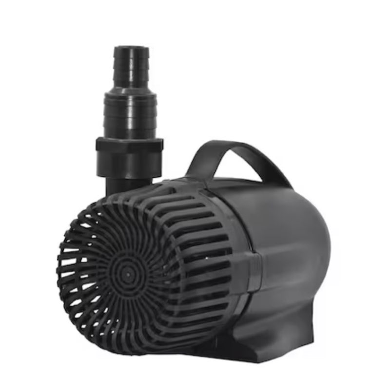 smartpond 2000.0 -gph submersible corded electric waterfall pump