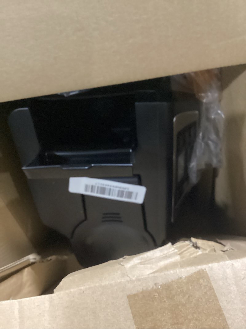 Condition photo showing As Is for Black and Decker BLACK+DECKER 12-Cup Mill and Brew Coffeemaker, Black, CM5000B 12-Cup Coffee System